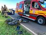 VÍDEO: colisão entre motos deixa jovem ferido na Willy Barth