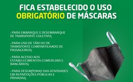 Uso de máscaras passará a ser obrigatório em São Lourenço do Oeste
