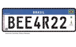 Projeto de lei prevê que placas de veículos voltem ao modelo antigo