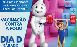 Dia D de Vacinação contra  Poliomielite acontece neste sábado em Iporã do Oeste