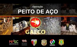 GAECO de São Miguel do Oeste deflagra Operação Peito de Aço contra tráfico de drogas