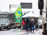 Veja quais rodovias e trechos estão bloqueados em Santa Catarina nesta segunda-feira