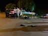 Entregador de pizza fica ferido após colisão em carro em SMOeste