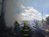 Incêndio destrói galpão usado para depósito de equipamentos em Cunha Porã  
