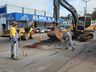 Empresa realiza reparos na Avenida Gustavo Fetter, em Iporã do Oeste