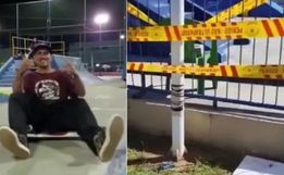 Jovem morre após sofrer descarga elétrica em praça de SC