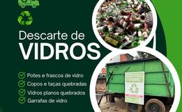 Prefeitura de Guarujá do Sul disponibiliza carretão para descarte de vidros