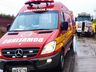 Colisão frontal entre carro e caminhão na BR-163 mobiliza bombeiros