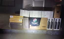 Polícia apreende R$ 7 mil em vinhos argentinos contrabandeados em Flor do Sertão