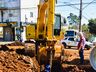 Casan investe mais de R$ 390mil em nova rede distribuição no centro de SMOeste