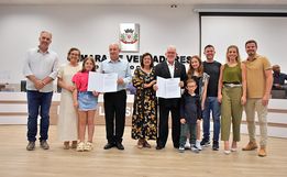 Câmara de SMO homenageia engenheiros agrônomos pelos 50 anos de carreira