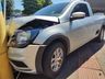 Condutora colide carro contra poste no centro de São José do Cedro