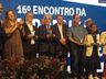 Durante evento em Chapecó, Estênio Aldo recebe troféu pelos 50 anos no rádio