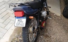 Adolescente é flagrado conduzindo moto adulterada na SC-161, em Anchieta