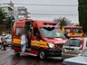 Colisão entre carro e caminhonete deixa mulher ferida em São Miguel do Oeste