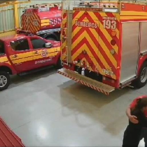 VÍDEO: Bombeiros de São José do Cedro salvam bebê sufocado