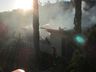 Casa é destruída por incêndio no interior de Guaraciaba