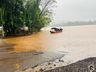 Nível do Rio Uruguai volta a subir em Itapiranga
