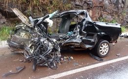 Grave acidente deixa um morto na BR-282 em Maravilha; vídeo