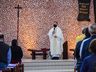 Celebração de Corpus Christi leva fiéis para igreja Matriz em SMO