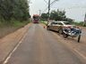 Motociclista sofre ferimentos em colisão lateral na Avenida Porto Feliz, em Mondaí