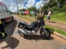 Motociclista é socorrido em estado grave após acidente em São Miguel do Oeste 