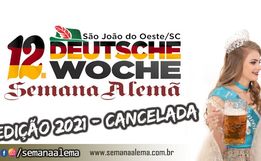 São João do Oeste cancela eventos culturais