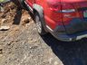 Motorista fica ferido em saída de pista e colisão em Romelândia