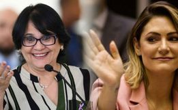 Primeira-dama e ministra Damares fazem visita à Saudades nesta sexta-feira