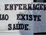 Profissionais de enfermagem protestam contra suspensão do piso salarial