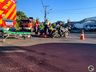  Motociclista fica gravemente ferido ao bater na lateral de carro na Willy Barth; Vídeo
