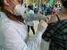 'Dia D' de vacinação contra Influenza em SMO tem grande público 