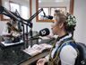 Soberanas da 43ª Oktoberfest divulgam evento em visita na Rádio Oeste