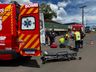 Motociclista fica ferido em acidente na Willy Barth, em São Miguel do Oeste 