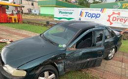 Acidente termina em vias de fato em SMOeste