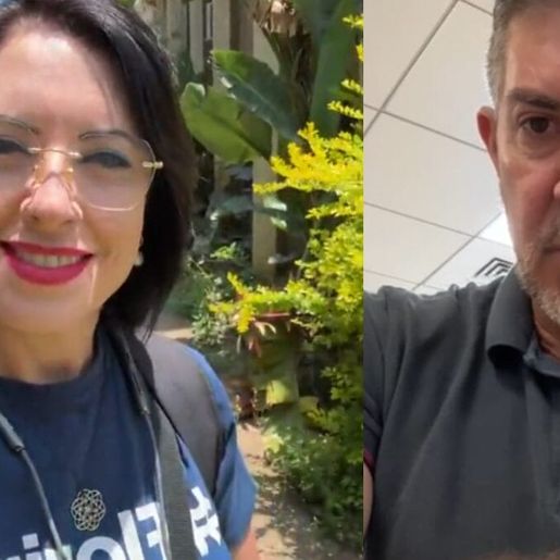  Vice-prefeita e secretário de SC explicam decisão de permanecer em Israel em meio a ataques