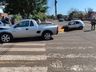 Colisão deixa duas pessoas feridas no centro de São José do Cedro