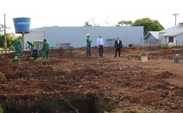 Obras para construção do novo pavilhão de Cultura são iniciadas em SMOeste