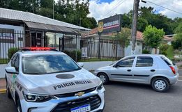 Rápida ação da PM recupera veículo pouco tempo após o furto em SMOeste