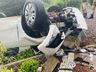 Homem sofre ferimentos em capotamento de veículo no interior de Itapiranga