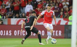 Com gol de Borré, Inter empata com o Atlético-GO no Beira-Rio
