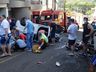 VÍDEO: Grave acidente deixa vários feridos no centro de Itapiranga