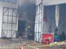 Incêndio destrói parte de cooperativa em São Lourenço do Oeste