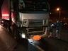 Colisão entre carro e carreta deixa uma pessoa morta na BR-282