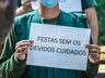 VÍDEO: profissionais da Saúde da região fazem ato em defesa da vida