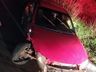 Saída de pista deixa duas pessoas feridas na SC-160