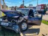 VÍDEO: colisão envolve três carros e deixa feridos na Willy Barth