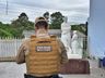 Vândalos depredam imagens em frente a igreja em São Miguel do Oeste