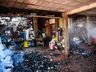 VÍDEO: Casa é destruída por incêndio em São Miguel do Oeste