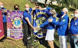 São José do Cedro recebe visita da presidente do Lions Clube do Distrito LD-8